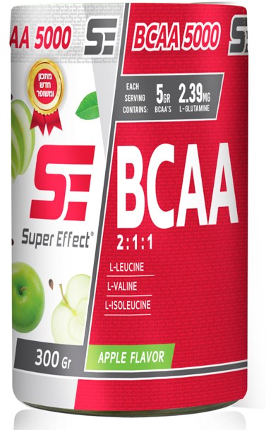 2:1:1 /BCAA טעם תפוח/ 300 גרם/ סופר אפקט